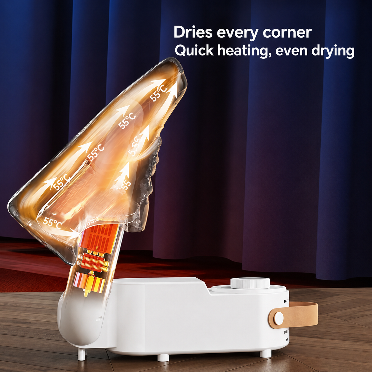 Premium Shoe Dryer – Fast Drying, Smart Timer & Safe Temperature Control 👟🔥