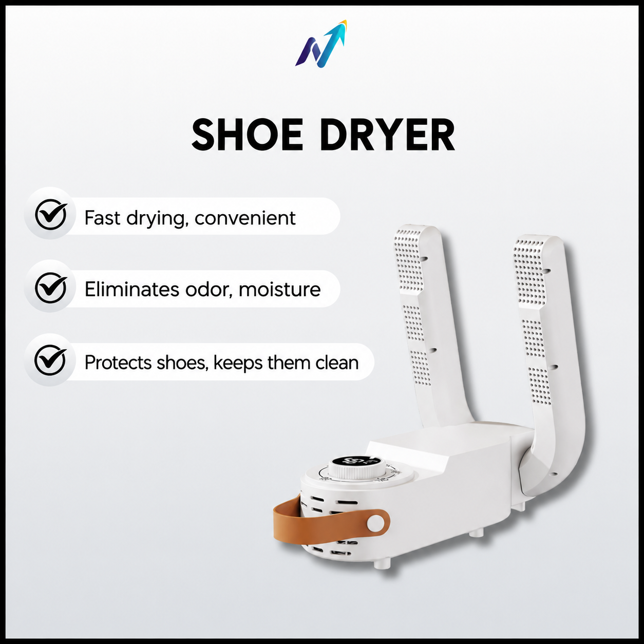 Premium Shoe Dryer – Fast Drying, Smart Timer & Safe Temperature Control 👟🔥
