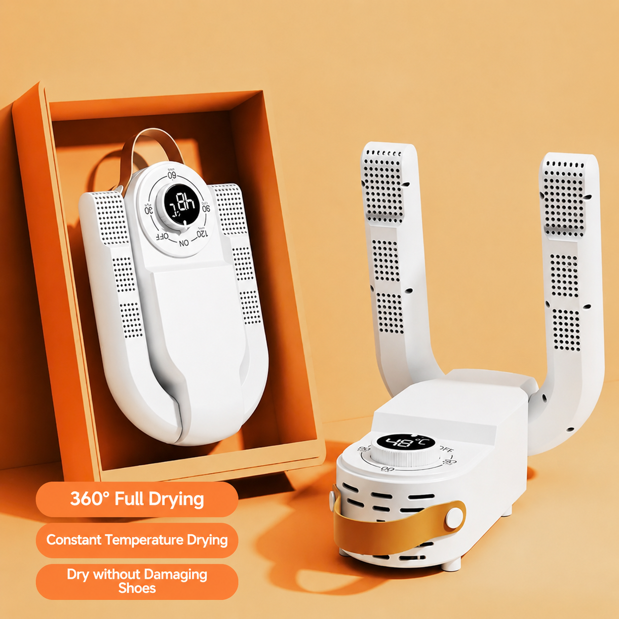 Premium Shoe Dryer – Fast Drying, Smart Timer & Safe Temperature Control 👟🔥