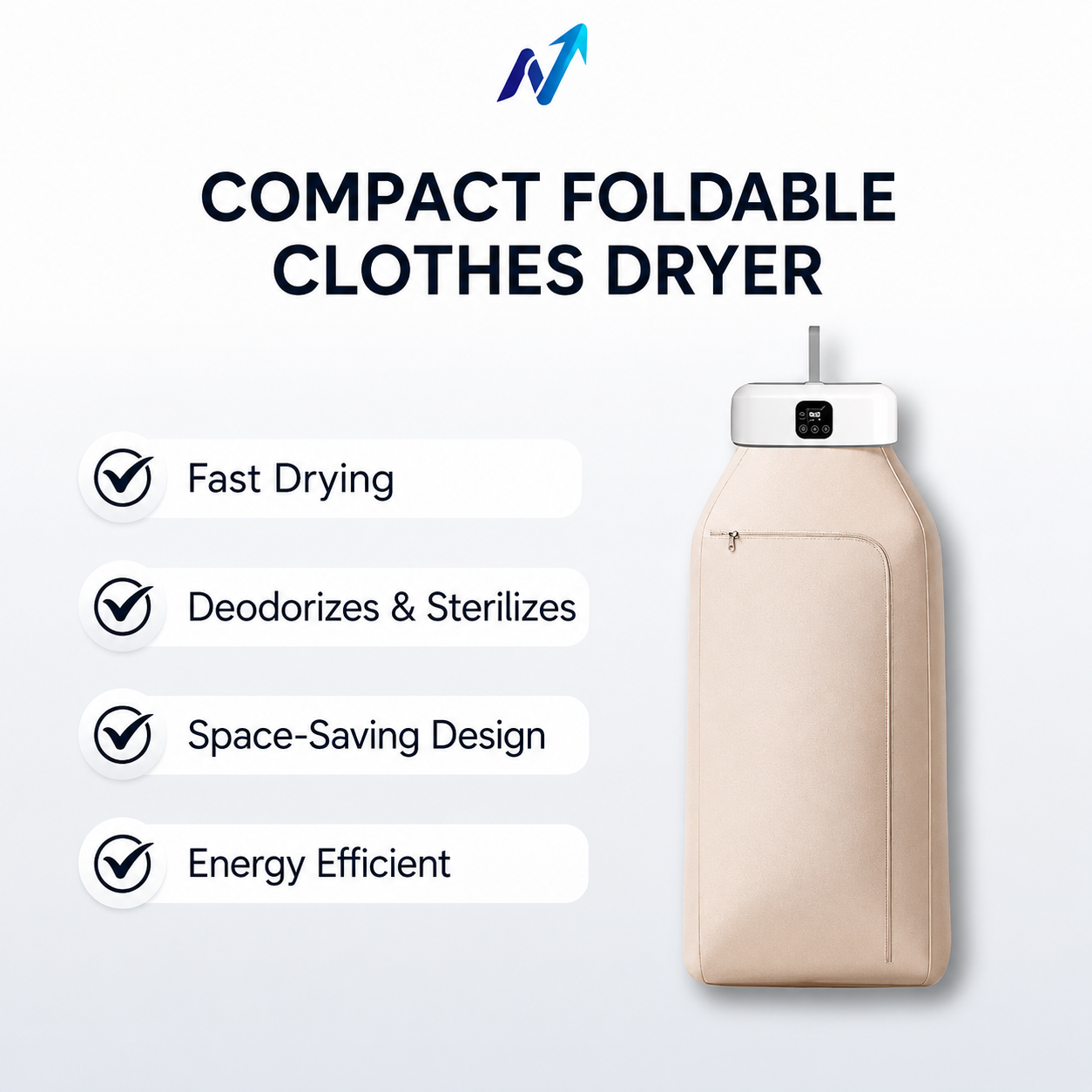Portable Clothes Dryer Wardrobe – Fast Drying, Space-Saving & Easy Storage 👕🔥