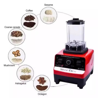 Silver Crest SC-1589 Blender – 2 Jars, Powerful 4500W Motor