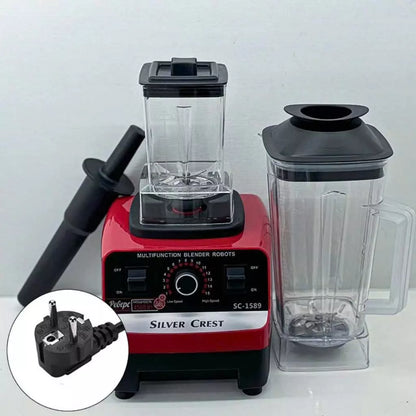 Silver Crest SC-1589 Blender – 2 Jars, Powerful 4500W Motor