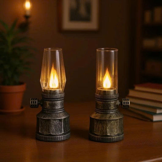 Battery-Powered Oil Lamp